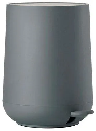 Lixeira com pedal Zone Nova 5 l - cinza