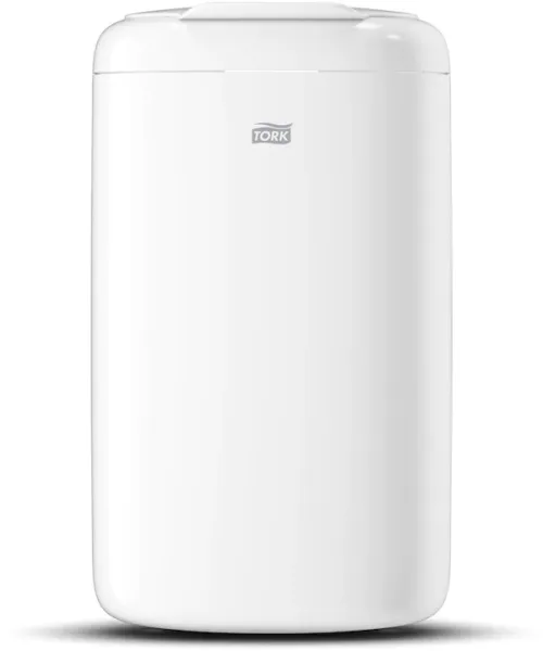 Lixeira Tork B3, em plástico branco, 5 L