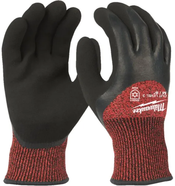 Luvas Milwaukee Inverno Cat. 3 tam. 8/M - 72 un