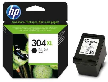 Cartucho de tinta HP 304XL preto