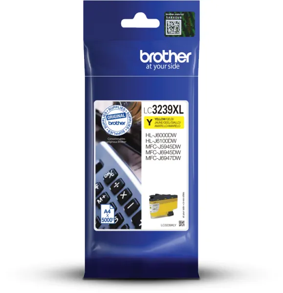 Brother LC3239XL cartucho de tinta amarelo