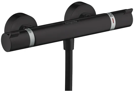 Hansgrohe Ecostat Comfort misturador de chuveiro, preto fosco