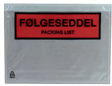 Docustick Standard bolsa de guia de remessa autoadesiva c/ impressão C6 165 mm x 122 mm