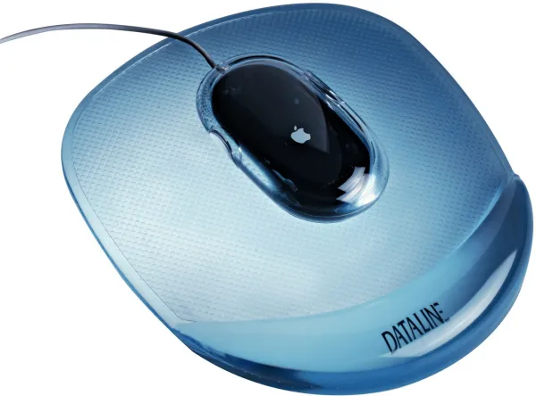 Esselte Dataline mouse pad gel azul cristalino