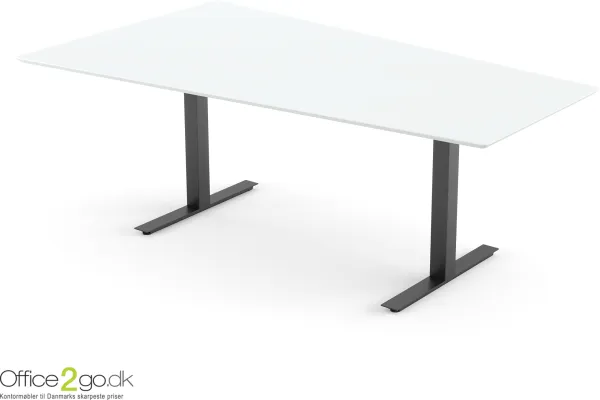 Mesa de reunião Square Media - 6 pessoas - 200 cm.
