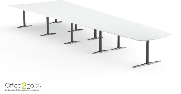 Switch Media mesa de reunião - 20 pessoas - 625 cm.
