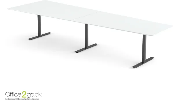 Mesa de reunião Inline Media - 12 pessoas - 360 cm.