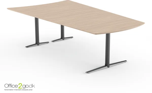 Switch Media mesa de reunião - 8 pessoas - 250 cm.